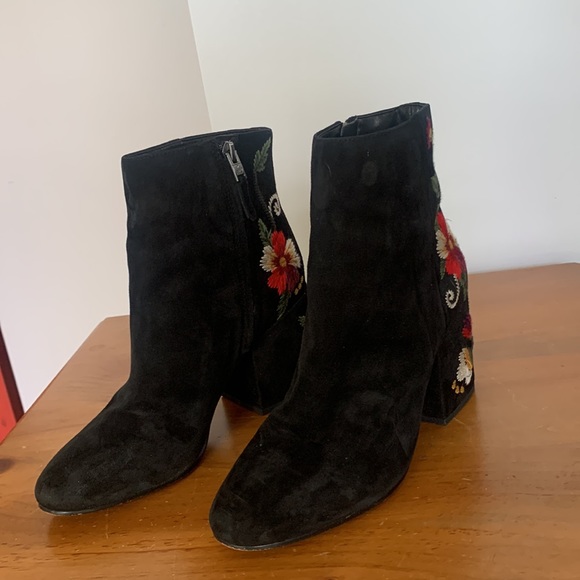 Sam Eldeman booties 7,5M black suede - Picture 3 of 7